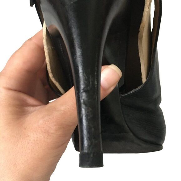Black pointy toes heels - Picture 4 of 7